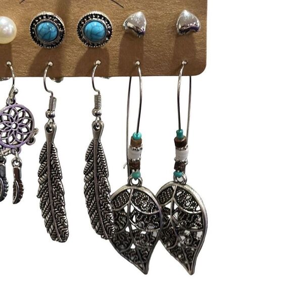 Brand New!! Boho style earring bundle of 6 - Picture 3 of 4